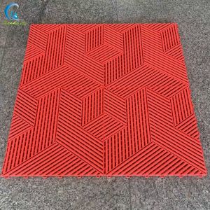 Click Installation Interlocking Garage Tile UV Stabilized Outdoor Durable Floor