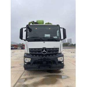 2021 Zoomlion 63m Concrete Pump Truck with 5-Section Boom 180 m³/h Output and 11 MPa Pressure