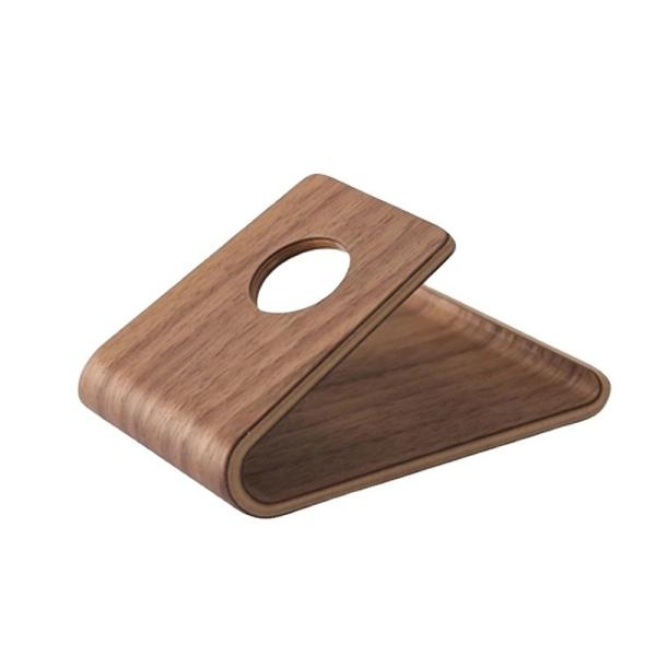 Bent Wood Stand Cell Phone and Tablet Stand for Desk Suitable for Various Mobile