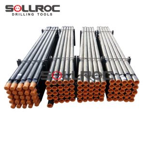 OD102mm DTH Drill Pipes With Optional Wrench Flats 75mm for Mining