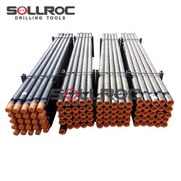 Quality OD102mm DTH Drill Pipes With Optional Wrench Flats 75mm for Mining wholesale