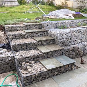 Buy cheap Hot Dipped Galvanized Welded Gabion Stone Cage 2*1*0.3m For Fence from wholesalers