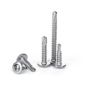 Cheap Truss Head Self Drilling Screw with DIN Standard and Metric Measurement System in Wafer Head Zinc Finish for sale