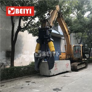 BYDS650RT Double cylinder Hydraulic scrap metal shears for 20-30T excavator used