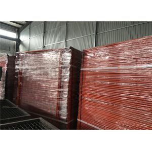 OD 40mm*2.00mm wall thick NZ Nelson Port Temporary Fencing Panels 2.1m x 2.4m