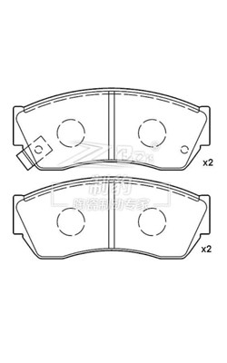 Quality Suzuki Swift, Ceramic Brake Pad, D451, 55200-61880, F wholesale