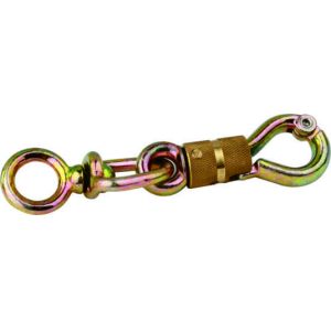 Solid Brass Round Swivel Eye Panic Snap Hook Quick Release