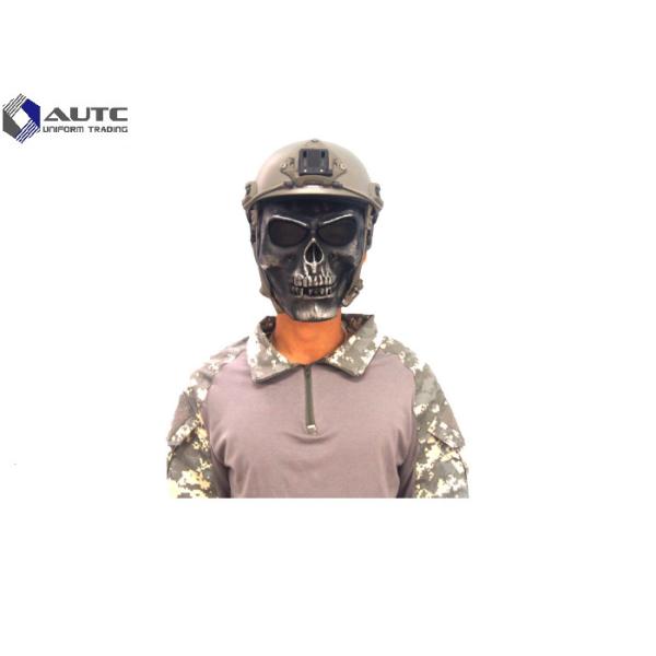 Quality Black Cool Military Tactical Masks , Custom Tactical Skull Face Mask Skeleton wholesale
