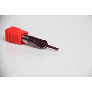 Customized Carbide Tapered End Mills / Durable Straight Flute End Mill