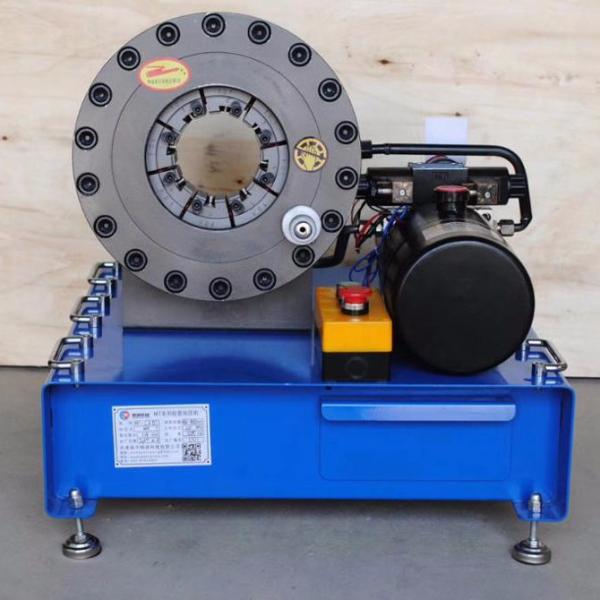 Quality 1" 2" Nut Crimping Machine 4sp Hydraulic Hose Crimper With Dies wholesale