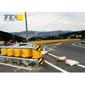 Highway Roller Crash Barrier Anti Crash Roller Guard Rail Foam Filled Type