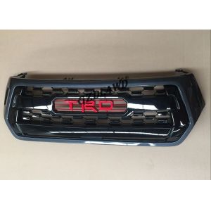 Cheap Black Front Grill Mesh With TRD Logo , Revo Rocco 2018 Toyota Hilux Chrome Grill for sale