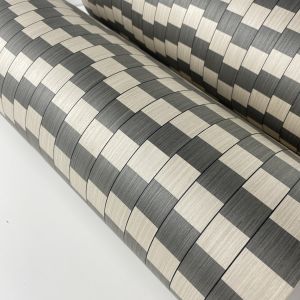 Fiber Reinforced Engineered Wood Veneer Square Edge Nontoxic