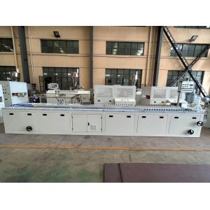 Automatic Plastic Profile Extrusion Line For Windows And Trim