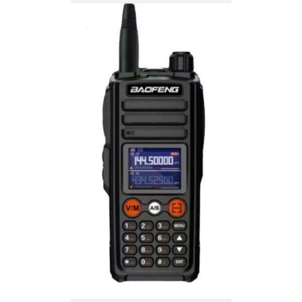 UV27 Walkie Talkie Two Way Radio with 1500mAh Battery IPX4 Water Resistance and 16 Storage Channels for Outdoor Use