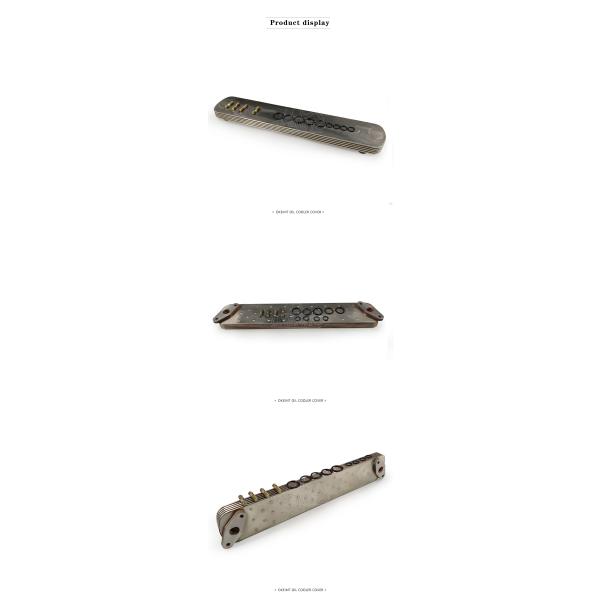 6D22 6D24 Oil Cooler Core For Mitsubishi Diesel Engine 5plate ME150440