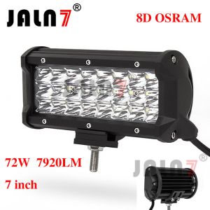 72W 7920LM OSRAM 7 INCH 8D LED LIGHT BAR JALN7