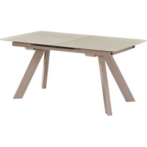 Modern Furniture Fixed Unadjustable Dining Table 6 People Rectangular