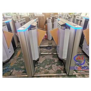 Swimming Pool Flap Speed Turnstile Gate With Modern Infrared Camera Passage