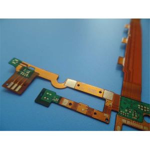 Multilayer flexible PCBs Rigid-flex PCBs Polyimide PCBs0.2mm thick Immersion