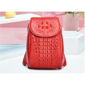 China New 2019 crocodile skin bag backpack for ladies on sale