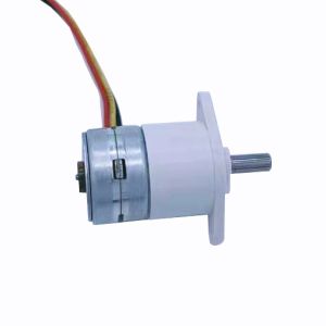 Cheap 15mm 2 Phase 4 Wires Geared Stepper Motor with 18 Degree Step Angle and 5 VDC for sale