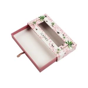 1000gsm Cardboard Drawer Boxes Magnetic Closure Gift Box With Ribbon