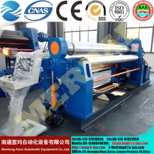 High Quality and Cheap Hydraulic 4 Roller CNC Plate rolling machine with CE