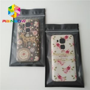 Noni Mobile Cable Plastic Pouches Packaging Non Leakage With Top Zip Locker