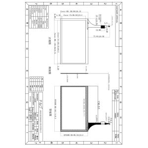Education Polcd 7 Inch Capacitive Touch Screen G+G Gt911 Drive I2c Iic Interface