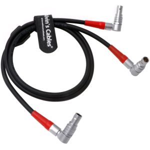 Dual-Motor-Cable For MDR Rotatable 4-Pin-Male To Dual 4pin Male Right-Angle