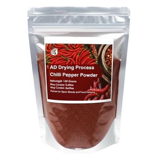 Organic Chilli Pepper Powder with Mild Heat Level (0-100 SHU) for Authentic Chinese Cuisine and No Known Allergens