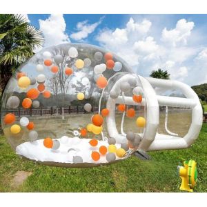 Repair Kit Accessory Included 4m Transparent Inflatable Bubble House for 14