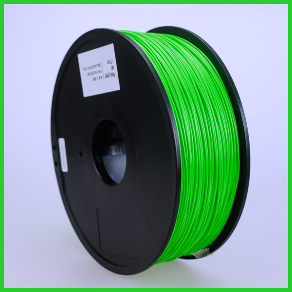 Quality Green 3D Printer Filament ABS, Dia 1.75mm 1kg ABS FDM 3d printer consumable material wholesale