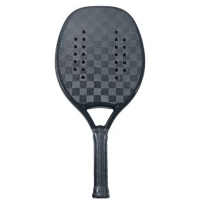 3k 12k 18k Beach Tennis Padel Racket Carbon Fiber Paddle Racket Soft EVA Face