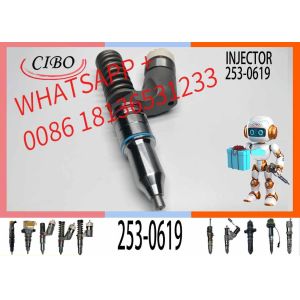 253-0619 Oem Fuel Injectors 10R-7232 239-4908 For 3406E Engine