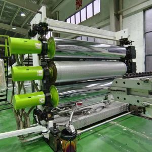 Used Plastic Sheet Extruder 150mm Single Screw Extrusion Sheet Machine