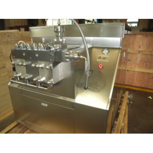 Small Capacity Dairy Homogenizer For Food And Drink Enzymes 500 L/H