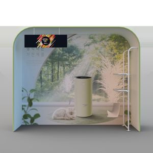 12ft 3D Backwalls Exhibition Backdrop Stand Lightweight Display Banners 10x20