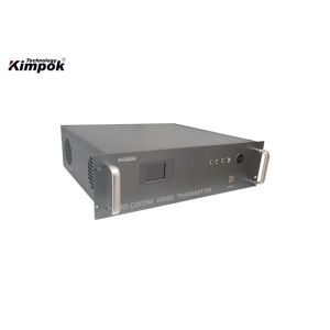 China 200km LOS COFDM HD UAV Video Transmitter With 100W GPS AES Encryption on sale China 200km LOS COFDM HD UAV Video Transmitter With 100W GPS AES Encryption on sale