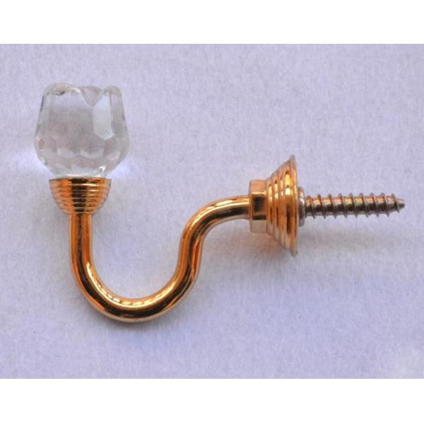 Quality High quality classical customized metal curtain hooks for home decorations wholesale