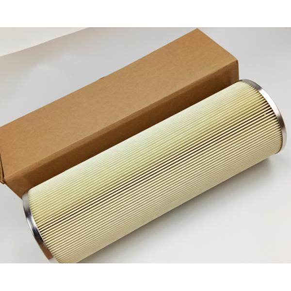 Galvanized End Cap Hydraulic Filter Element Fiberglass Material