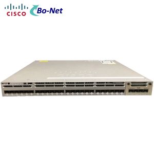 China Cisco WS-C3850-24S-S Stackable 24 SFP Ethernet Ports IP Base Network Switches on sale China Cisco WS-C3850-24S-S Stackable 24 SFP Ethernet Ports IP Base Network Switches on sale
