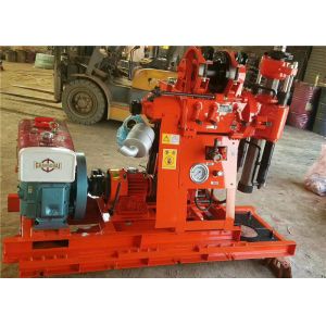 Easy Operation Water Well Drilling Rig GK-180 With Hydraulic Automatic Feeding