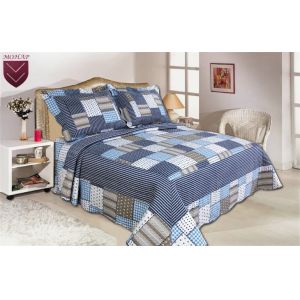 China Microfiber Material Home Bed Quilts Oblong Shape For Bedroom Decoration on sale