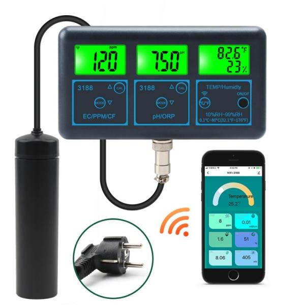 Quality WiFi-Enabled High-Precision Water Tester – Real-Time Monitoring via Tuya APP wholesale
