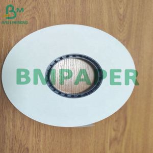 Disposable Printed White Food Grade Paper 13mm Straw Paper Roll For Drinking