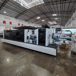 Cheap 15m/min Panel Feed Speed Automatic High Speed Edge Banding Machine for Laminated Board for sale