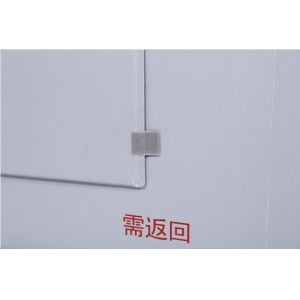 Hollow honeycomb sheet box with lid plastic welding returnable packaging