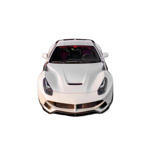 Cheap For Ferrari F12 Carbon Fiber Body Kit F12 Upgrades the SVR-style Front and Rear Bumper Spoilers With Hood Fenders for sale